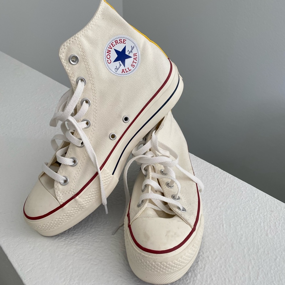 Customized Converse, White
